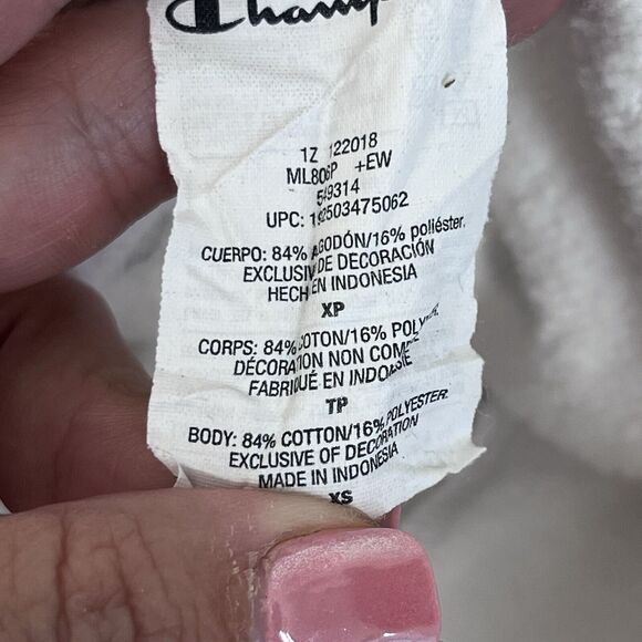 Champion Shorts Womens Extra Small Reverse Weave Polka Dot Activewear Athletic - Picture 6 of 13